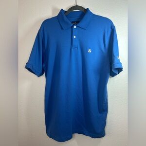 Brooks Brothers Men’s Golden Fleece Blue Collared Polo - Size Medium